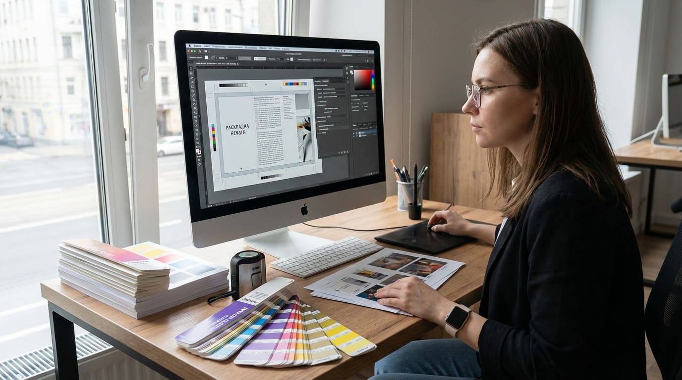 Профессиональное рабочее место дизайнера
